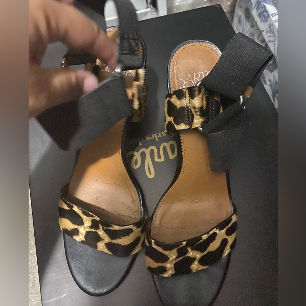 Franco Sarto  Leopard Sandals